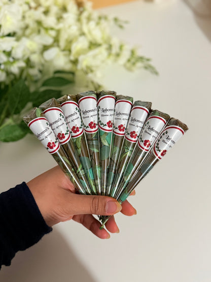 Natural Henna Cones | 18-20g Each